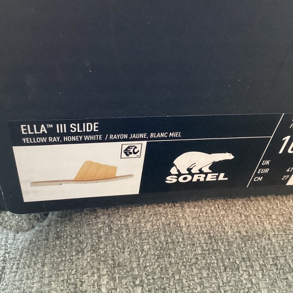 SOREL Ella III Quilted Puff Slide Sandal (Women) 10M - Picture 4 of 11